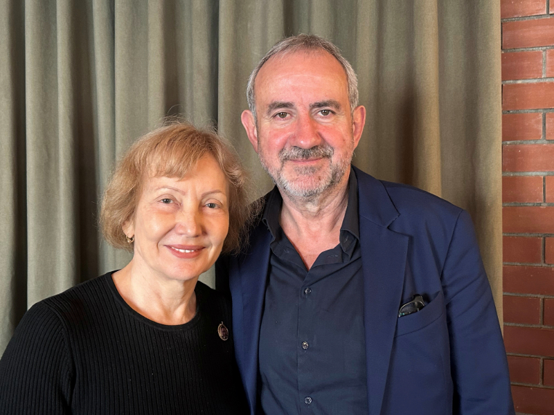 Professor Nada Kakabadse and Executive President of EUROPA NOSTRA, Professor Dr Hermann Parzinger.